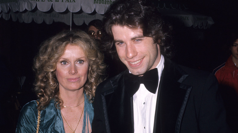 Diana Hyland and John Travolta smiling