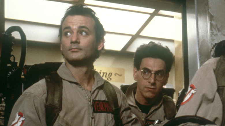 Venkman and Spengler hunt ghosts