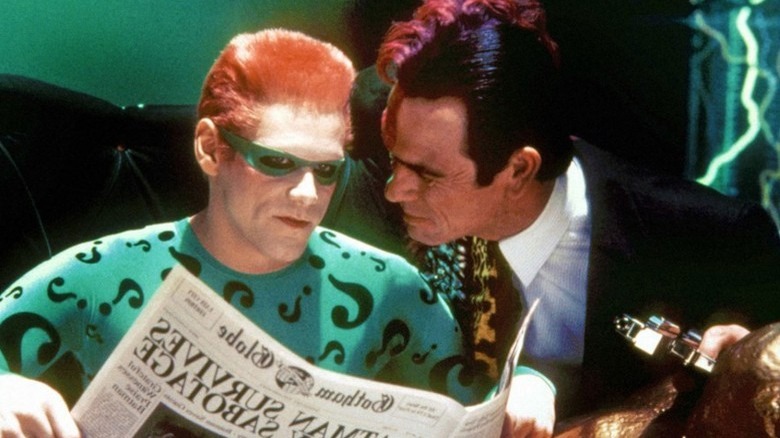 Riddler meets with Two-Face