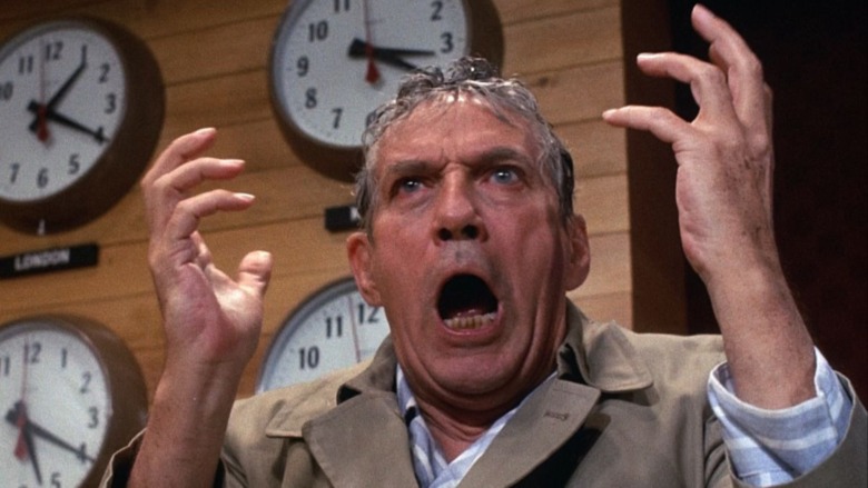 Peter Finch in Network