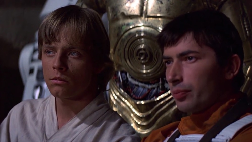 Luke Skywalker and Wedge Antilles