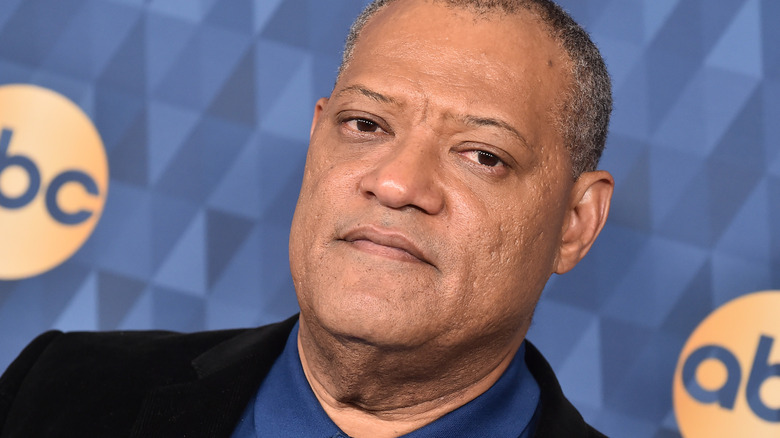 Laurence Fishburne posing