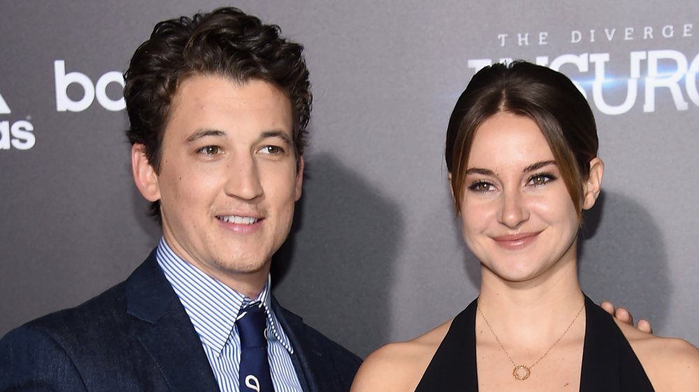 Shallene Woodley and Miles Teller