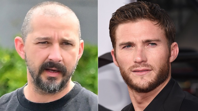 Shia LaBoeuf and Scott Eastwood