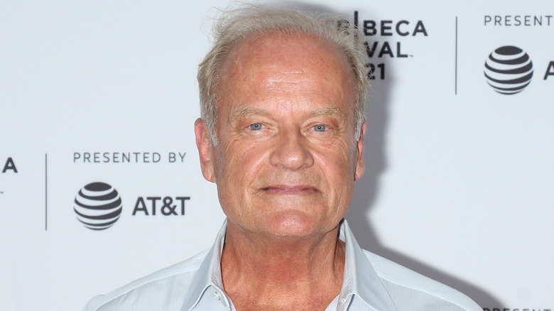 Kelsey Grammer wearing white