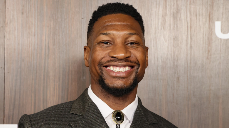 Jonathan Majors attends the 2024 Ebony Power 100 List in 2024