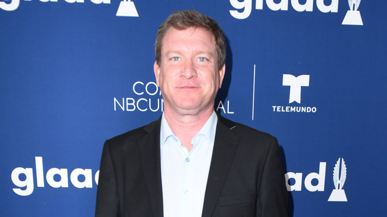 Stoney Westmoreland attends the GLAAD Media Awards in 2018