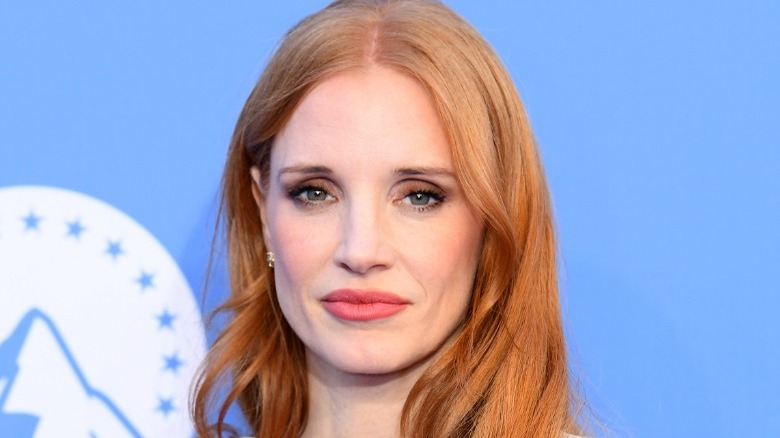 Jessica Chastain staring 