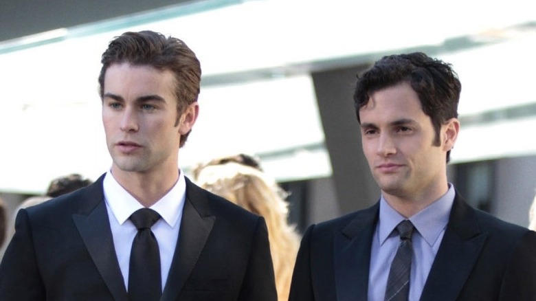 Penn Badgley and Chace Crawford