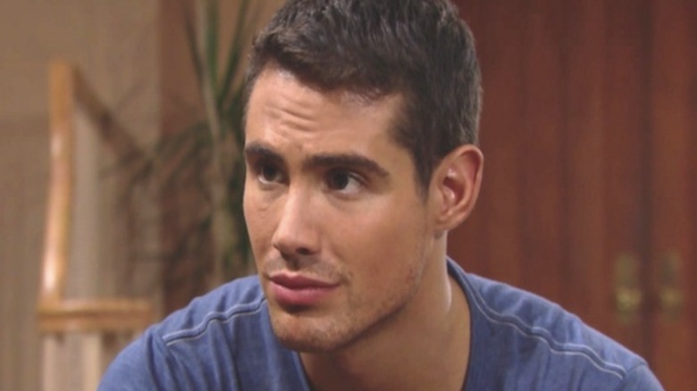 Mateo looks concerned in "The Bold and the Beautiful"