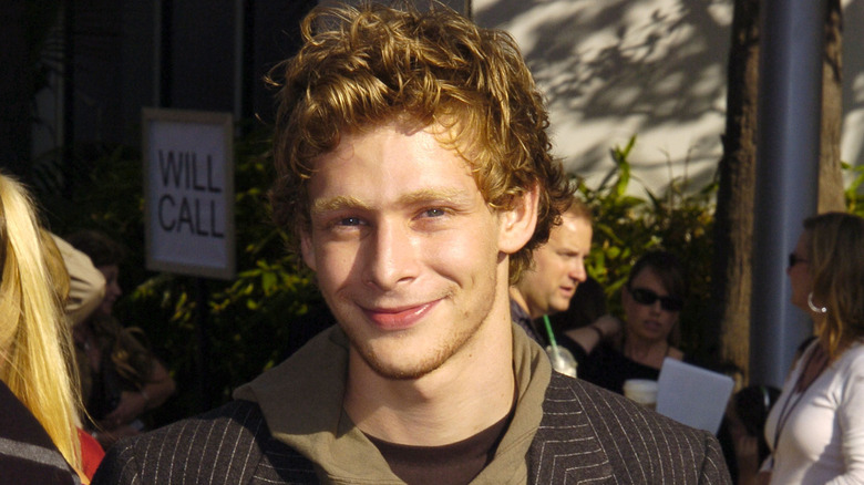 Johnny Lewis smiling