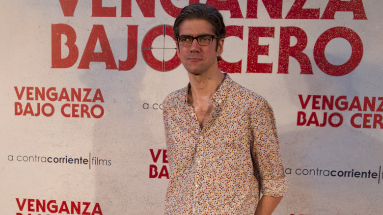 Javier Botet at premiere