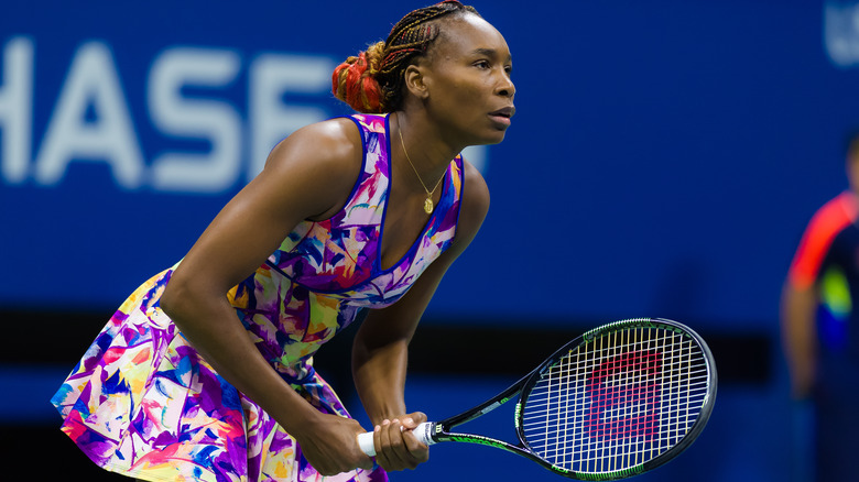 Venus Williams playing tennis