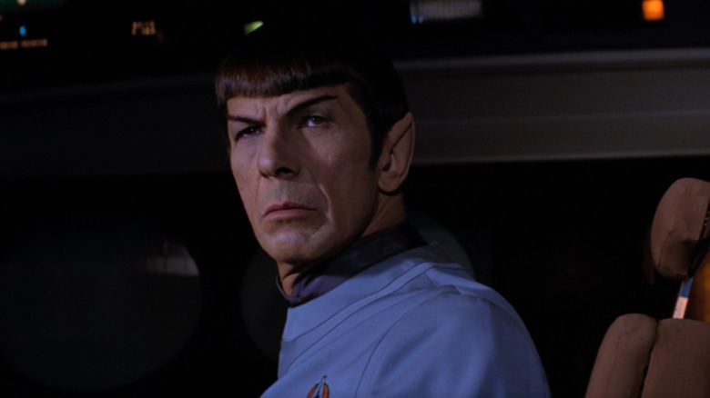 Spock on the bridge