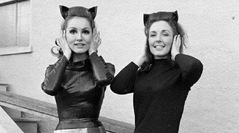 Julie Newmar and Marilyn Watson