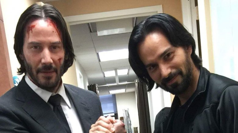 Keanu Reeves and Mack Kuhr