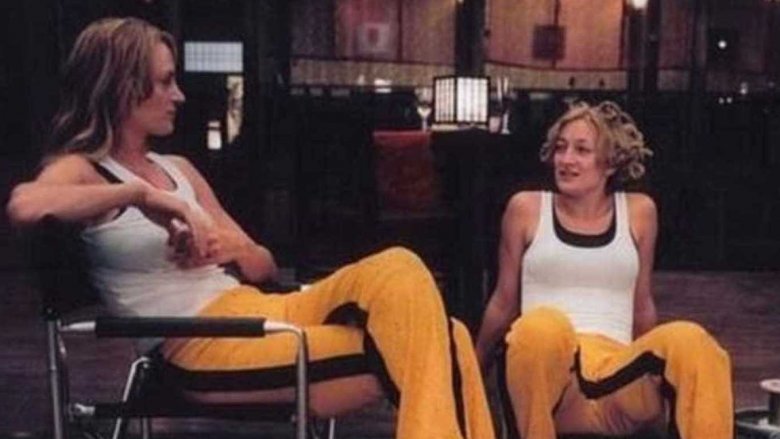 Uma Thurman and Zoe Bell