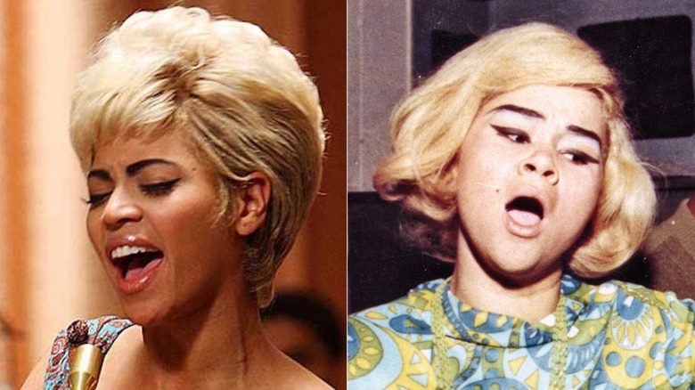 Beyonce and Etta James