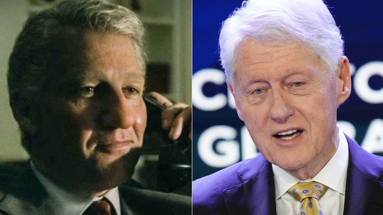 Clive Owen and Bill Clinton