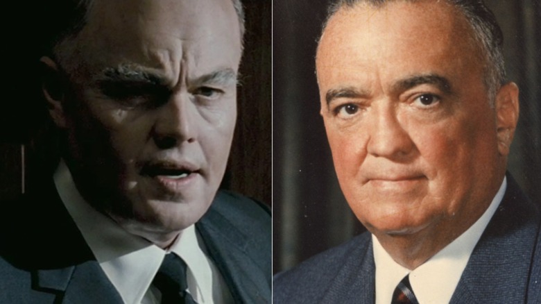 Leonardo DiCaprio and J. Edgar Hoover