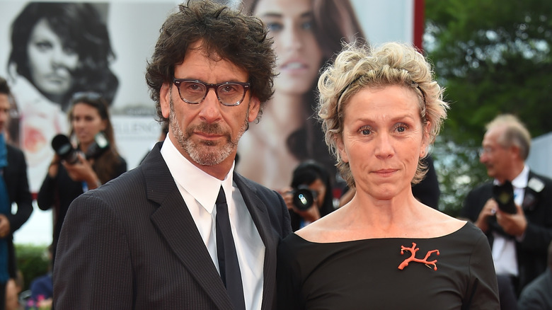 Joel Coen and Frances McDormand