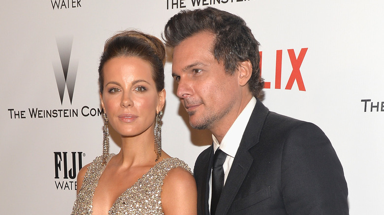 Kate Beckinsale and Len Wiseman