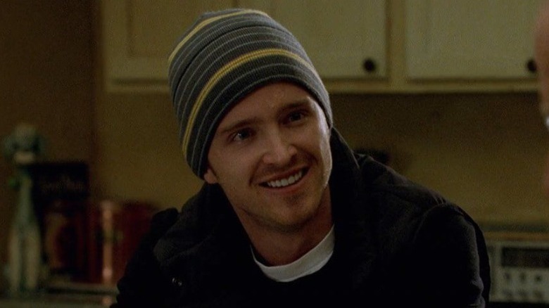 Jesse Pinkman smiling