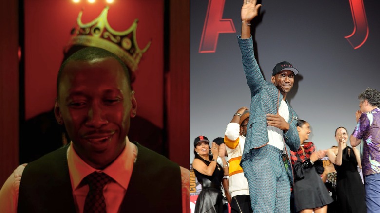 Cottonmouth smiling beside Mahershala Ali