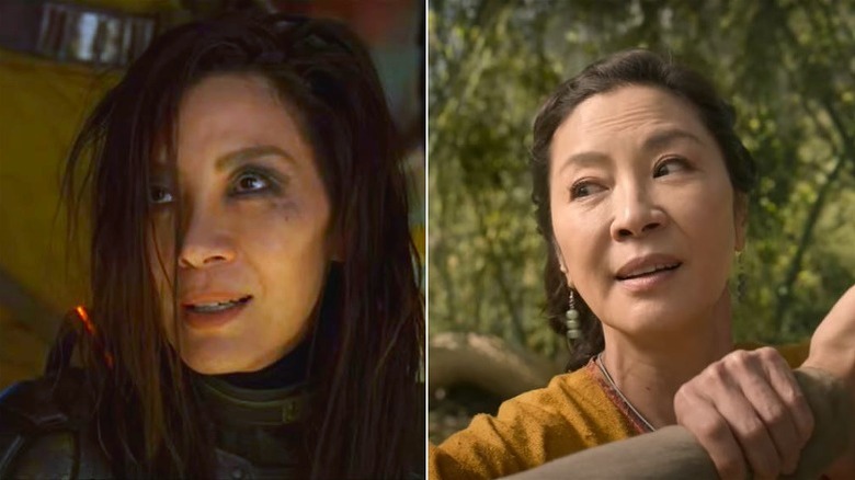 Michelle Yeoh split image