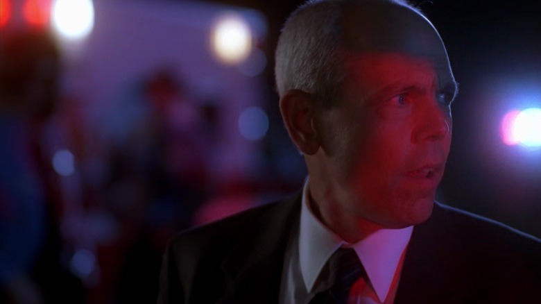 Tobias "T.C." Fornell in police lights