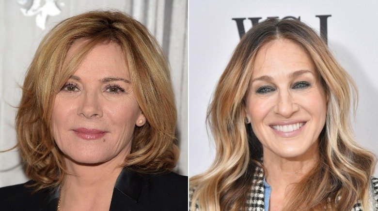 Kim Cattrall and Sarah Jessica Parker