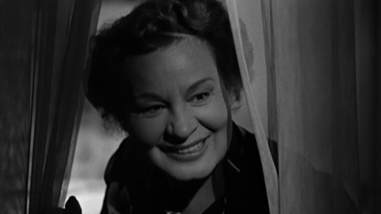 Shirley Booth grins