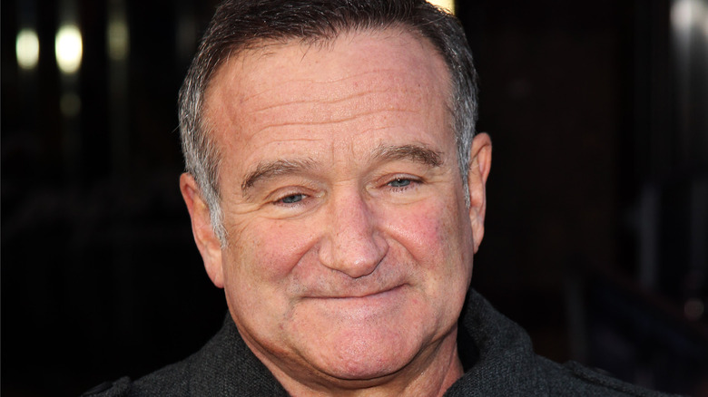 Robin Williams smiling