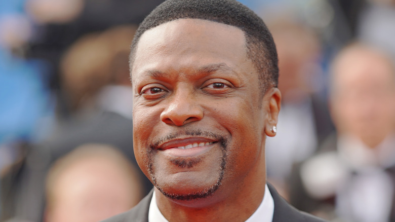 Chris Tucker on the red carpet