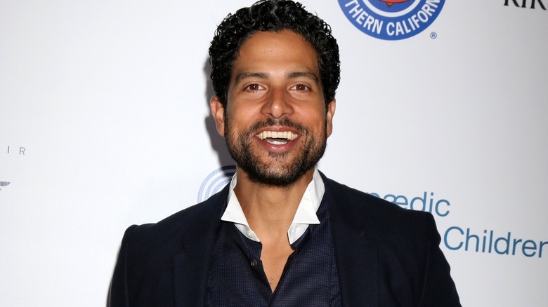 Adam Rodriguez smiling