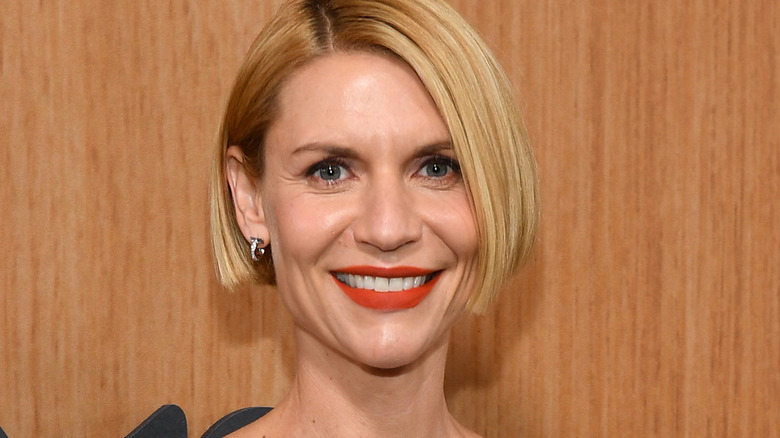 Claire Danes smiles