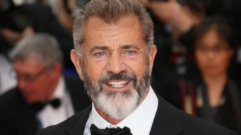 Mel Gibson on the red carpet