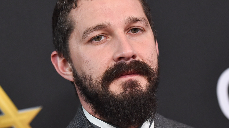 Shia LaBeouf on the red carpet