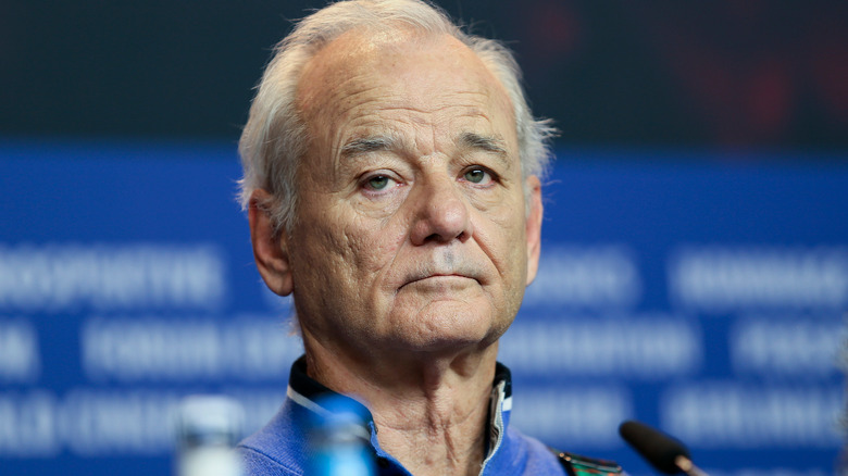 Bill Murray frowning