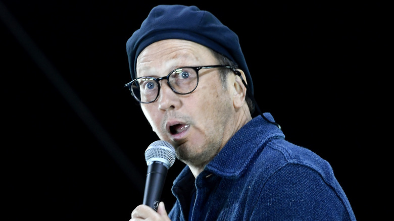 Rob Schneider looks shocked