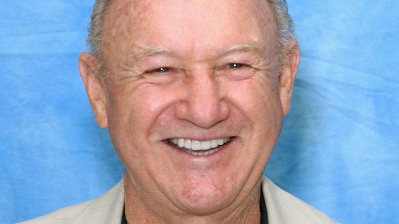 Gene Hackman smiling for the camera