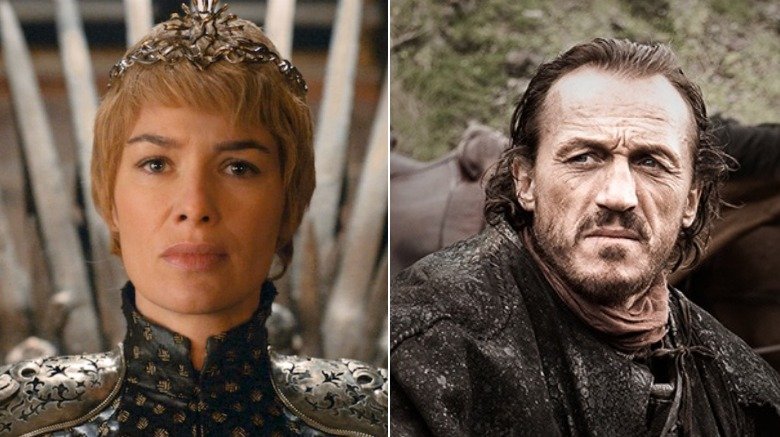 Cersei Lannister and Bronn from 'Game of Thrones'