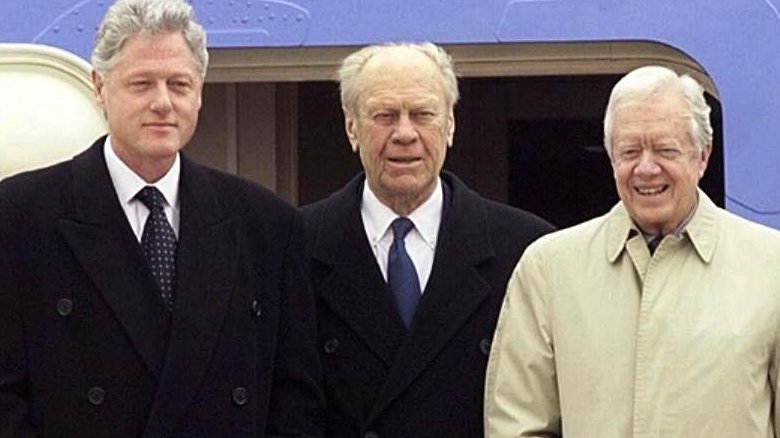 Bill Clinton, Gerald Ford, and Jimmy Carter