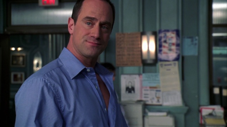 Stabler looks over his shoulder