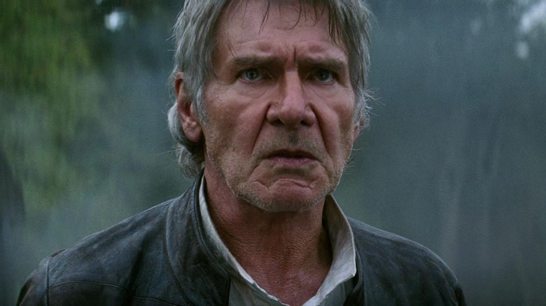 Han Solo in the woods