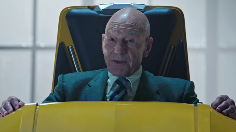 Professor X in his big boy chair