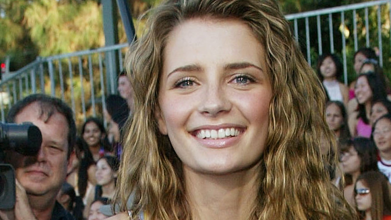 Mischa Barton smiling