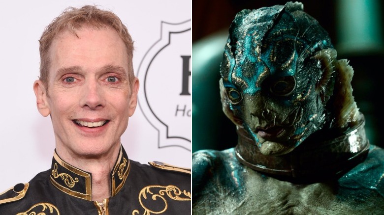 Doug Jones smiles at the camera