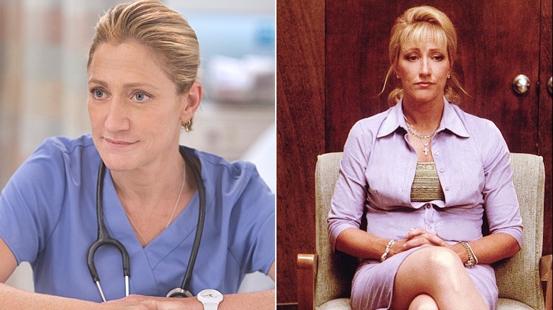 Nurse Jackie next to Carmella Soprano