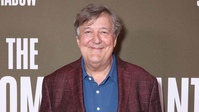 Stephen Fry smiling